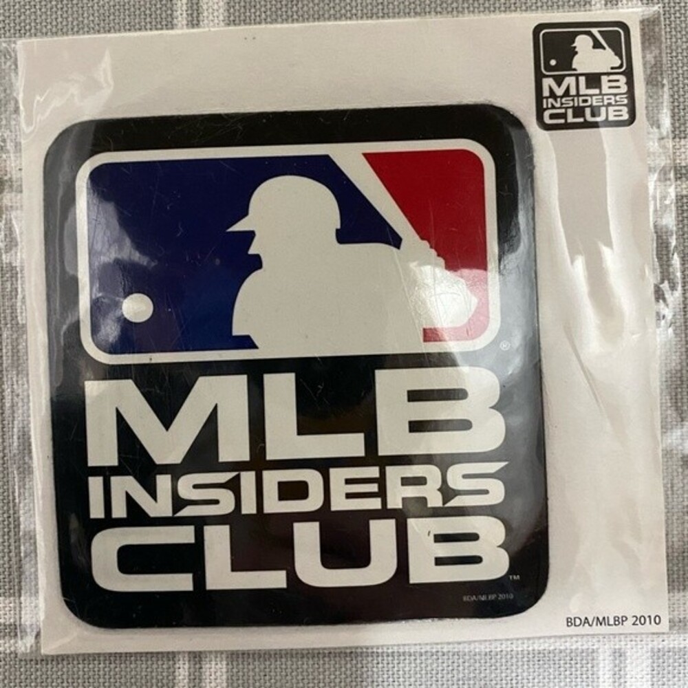 MLB Insiders Club 3"X3.25" Magnet MLB Baseball 2010 Original Packaging RARE Find